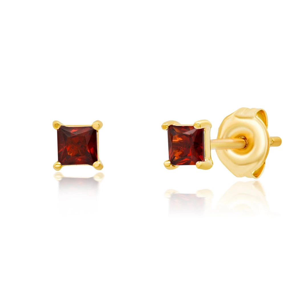 Hot Sale ๐ Paige Novick 14K Yellow Gold 3mm Princess Cut Gemstone Stud Earrings - ๐ฉ women ๐ 2 Hot Sale ๐ Paige Novick 14K Yellow Gold 3mm Princess Cut Gemstone Stud Earrings - ๐ฉ women ๐ - Image 2
