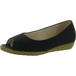 Cheapest 🌟 Beacon Tuscon 👩 Womens Slip On Peep Toe Espadrilles ⌛