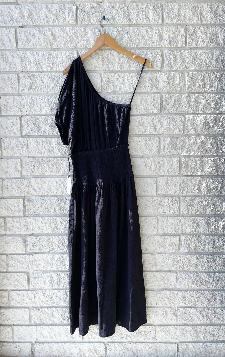 Best Pirce π Apiece Apart Marta One Shoulder Maxi π Dress in Black - π© women π₯° 2 Best Pirce π Apiece Apart Marta One Shoulder Maxi π Dress in Black - π© women π₯° - Image 2