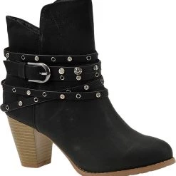 Budget โ Beacon Payton ๐ฉ Womens Stacked Heel Embellished ๐ Dress ๐ฅพ Boots ๐