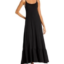 Deals ๐งจ Michael Lauren ๐ฉ Womens Cotton Gathered Maxi ๐ Dress ๐