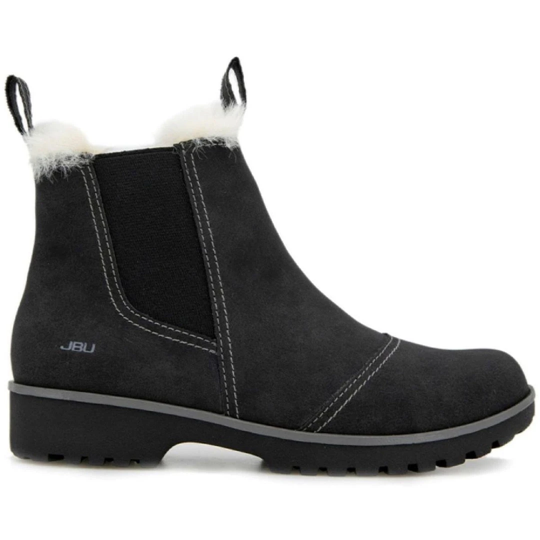 Budget 😍 JBU by Jambu Eagle Water Resistant 👩 Womens Faux Leather Faux Fur Lined Ankle 🥾 Boots 🔔 2 Budget 😍 JBU by Jambu Eagle Water Resistant 👩 Womens Faux Leather Faux Fur Lined Ankle 🥾 Boots 🔔 - Image 2