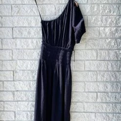 Best Pirce 😉 Apiece Apart Marta One Shoulder Maxi 👗 Dress in Black - 👩 women 🥰
