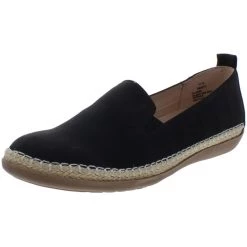 Coupon 🔥 Beacon Terri 👩 Womens Faux Leather Slip On Casual 👟 Shoes 🌟