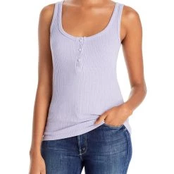 Wholesale 🌟 Michael Lauren Sandro 👩 Womens Sleeveless Button Tank Top ⌛