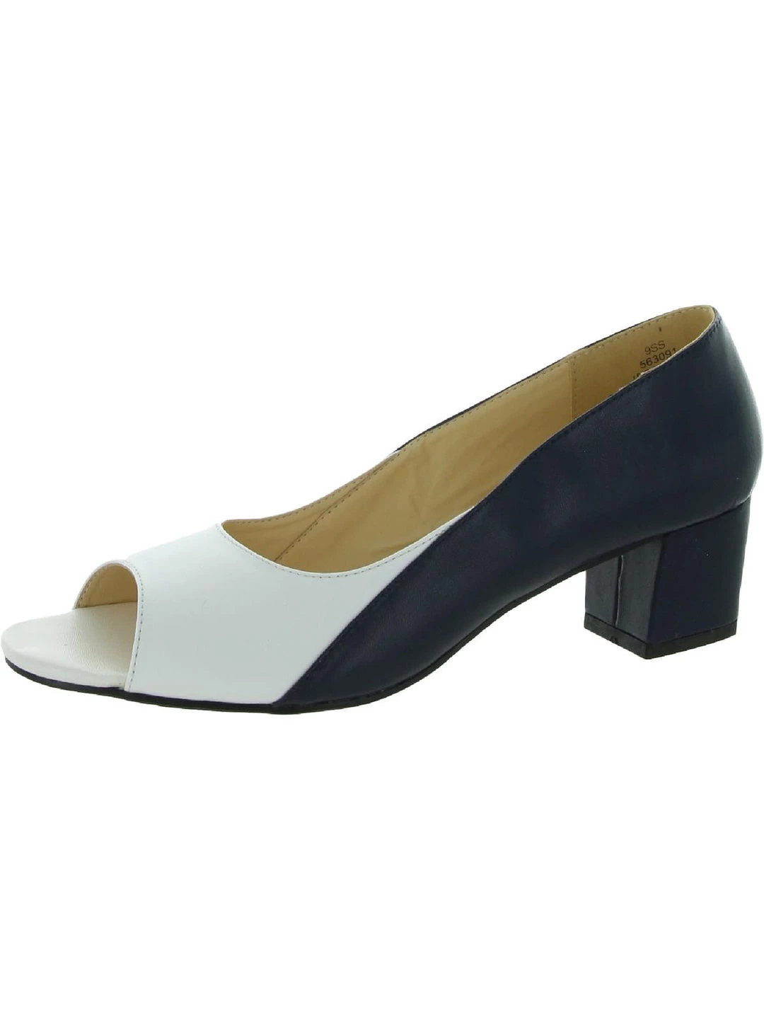 Wholesale π Beacon Lena π© Womens Leather Colorblock Peep-Toe π Heels π 1 Wholesale π Beacon Lena π© Womens Leather Colorblock Peep-Toe π Heels π
