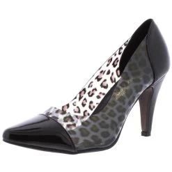 Hot Sale 🔔 Beacon Paulina 👩 Womens Leopard Patent 👗 Dress 👠 Heels 💯