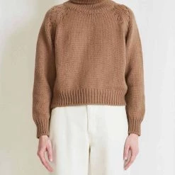 Discount 🧨 Apiece Apart Ronia Turtleneck in Walnut - 👩 women ✔️
