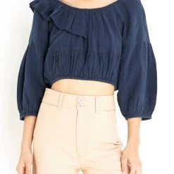 Best reviews of ⭐ Apiece Apart Cela Top In Navy - 👩 women 🧨