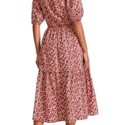 Buy 💯 Apiece Apart Nova Midi 👗 Dress in Ditsy Floral Print - 👩 women 🎁