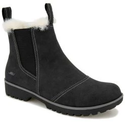 Budget 😍 JBU by Jambu Eagle Water Resistant 👩 Womens Faux Leather Faux Fur Lined Ankle 🥾 Boots 🔔
