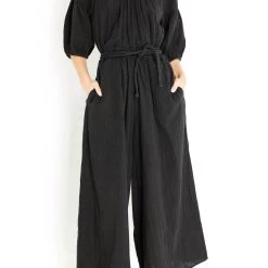 Wholesale 🌟 Apiece Apart Camelia Jumpsuit In Black - 👩 women 👏
