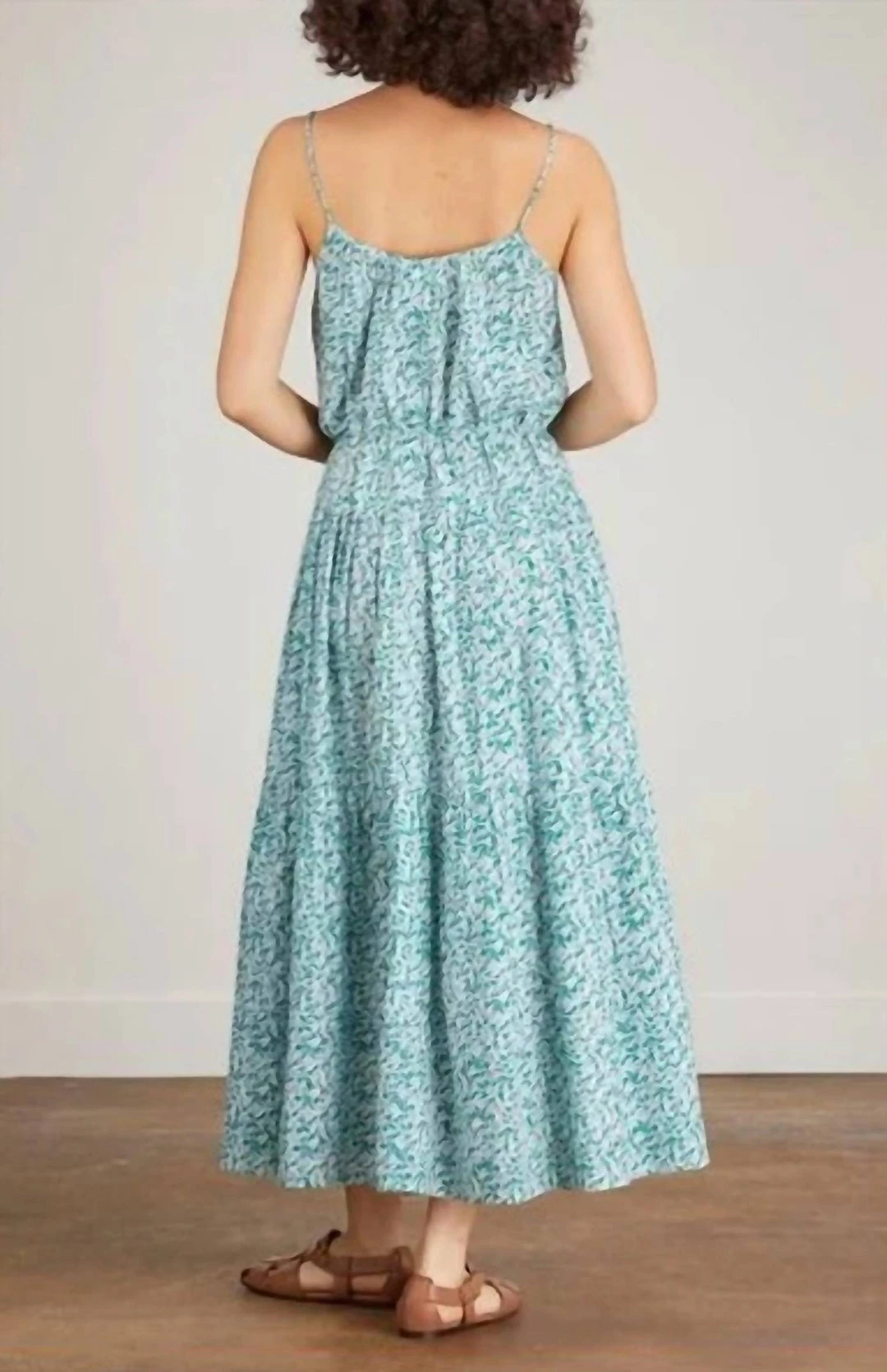 Best Sale 🔔 Apiece Apart Saluda Tier Maxi 👗 Dress in Fauna Blue - 👩 women ⭐ 2 Best Sale 🔔 Apiece Apart Saluda Tier Maxi 👗 Dress in Fauna Blue - 👩 women ⭐ - Image 2