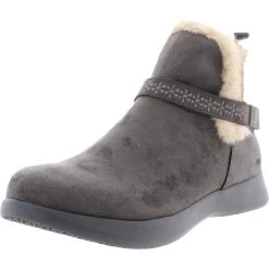 Outlet 🤩 JBU by Jambu Nordic 👩 Womens Faux Suede Ankle Winter & Snow 🥾 Boots 💯