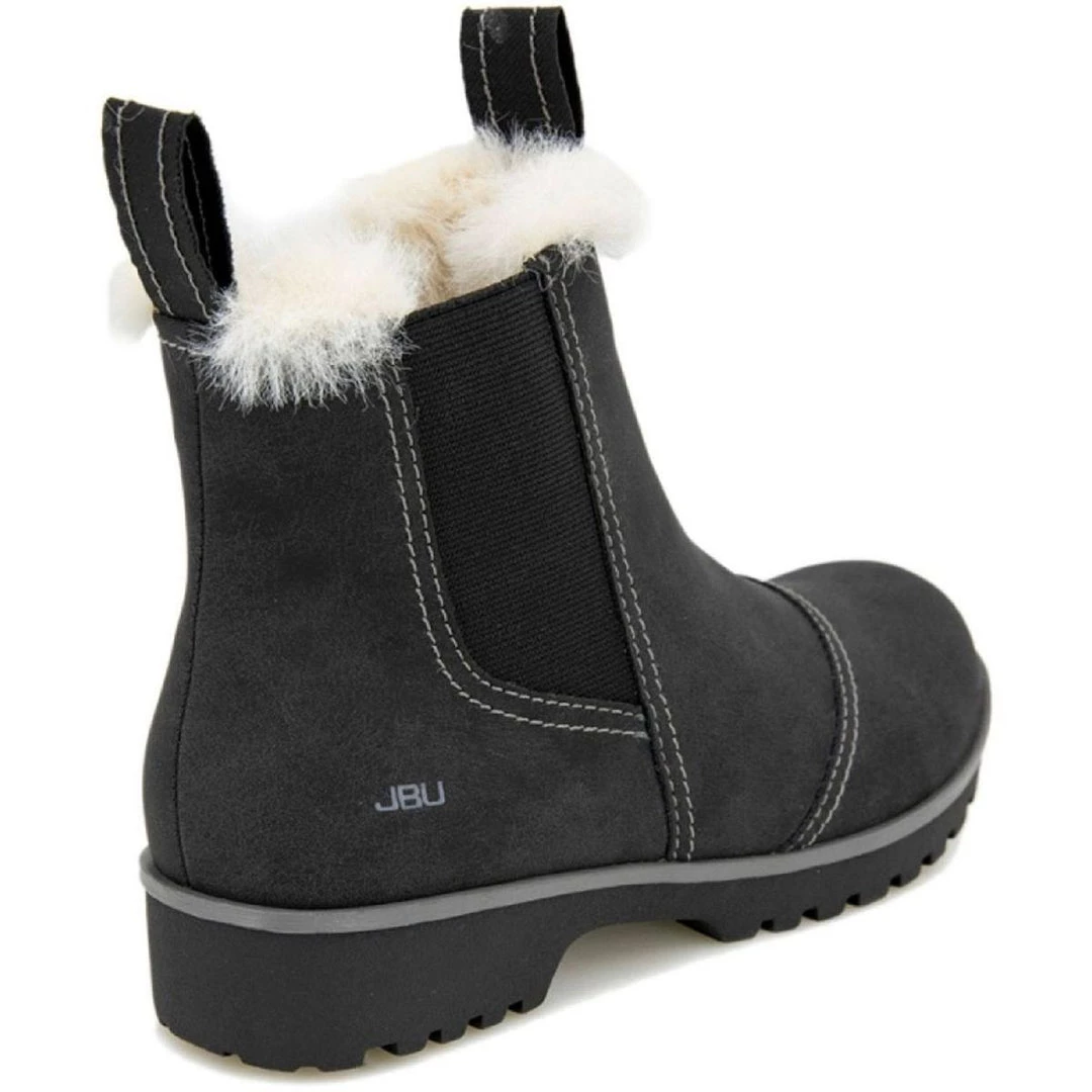 Budget 😍 JBU by Jambu Eagle Water Resistant 👩 Womens Faux Leather Faux Fur Lined Ankle 🥾 Boots 🔔 3 Budget 😍 JBU by Jambu Eagle Water Resistant 👩 Womens Faux Leather Faux Fur Lined Ankle 🥾 Boots 🔔 - Image 3