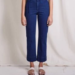 Coupon 🎁 Apiece Apart Bahia Straight Leg Denim in Enzyme Wash - 👩 women 🌟