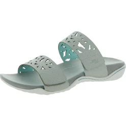 Flash Sale 🤩 JBU by Jambu Wildflower 👩 Womens Faux Leather Slide On Slide 🩴 Sandals 🔔